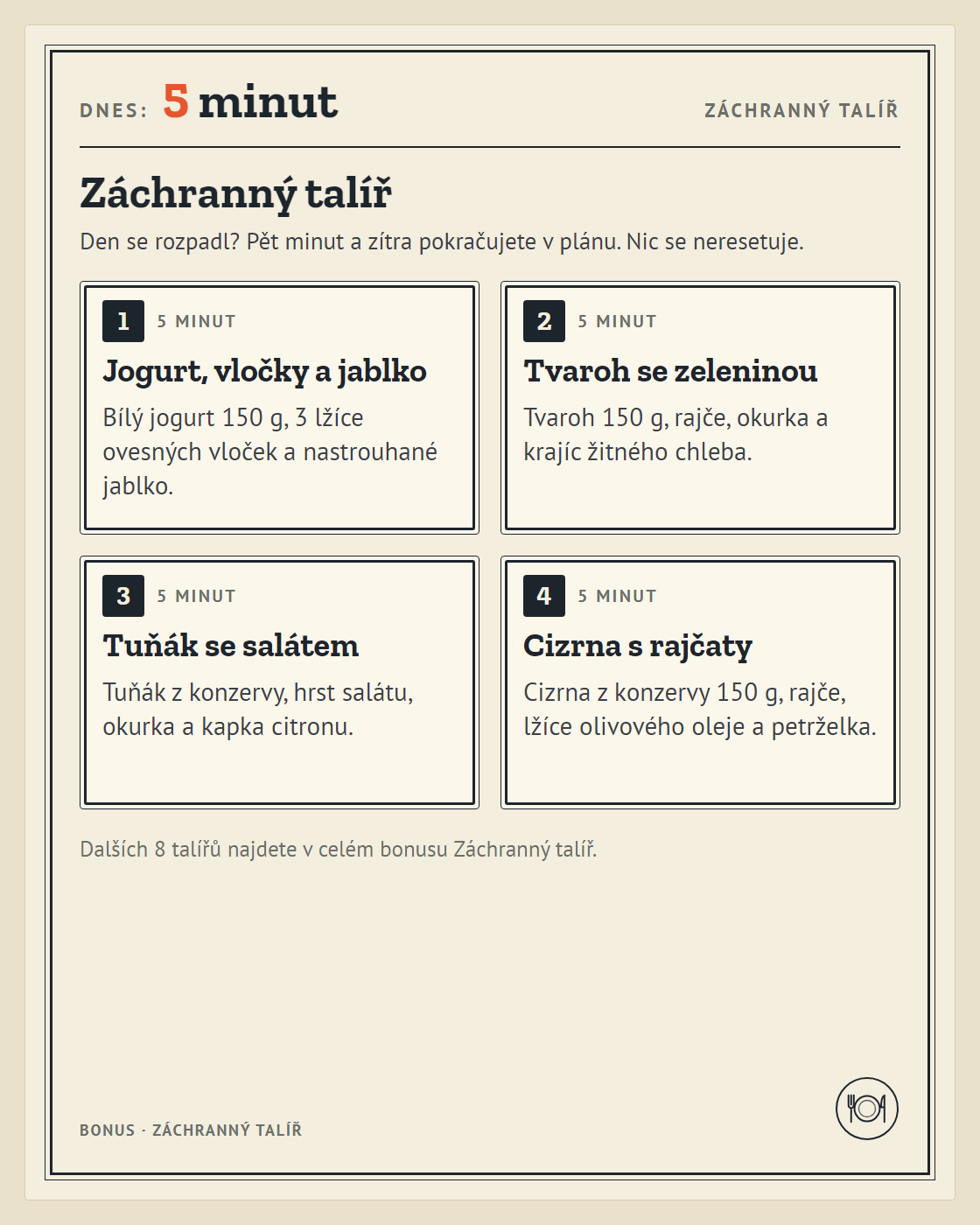Záchranný talíř